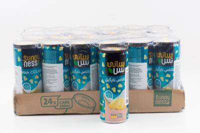 Напиток безалкогольный сокосодержащий Sunny Ness Пина-колада (Иран) 240мл ж/б