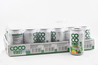COCO Vinut Кокосовая вода с соком манго и мякотью кокоса 330мл ж/б