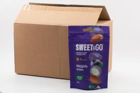 Конфеты Sweet&Go в черничной глазури с цельным миндалем (Россия) 80г